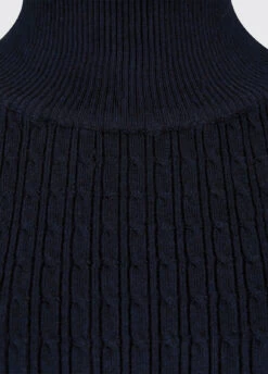 Dubarry Hacketstown Funnel Neck Sweater - Navy -Dubarry Sales 423903 2