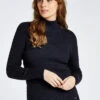 Dubarry Hacketstown Funnel Neck Sweater - Navy 1 Dubarry Hacketstown Funnel Neck Sweater - Navy -Dubarry Sales 423903 4
