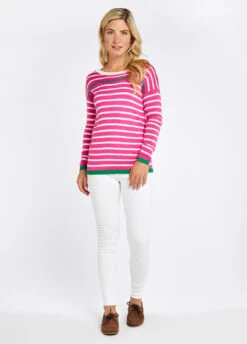 Dubarry Leixlip Sweater - Orchid Multi -Dubarry Sales 424026 2