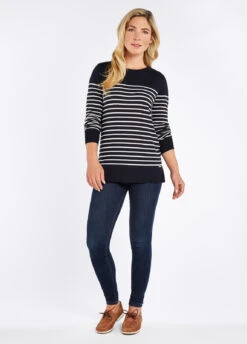 Dubarry Portlaw Lightweight Sweater - Navy -Dubarry Sales 424203 2