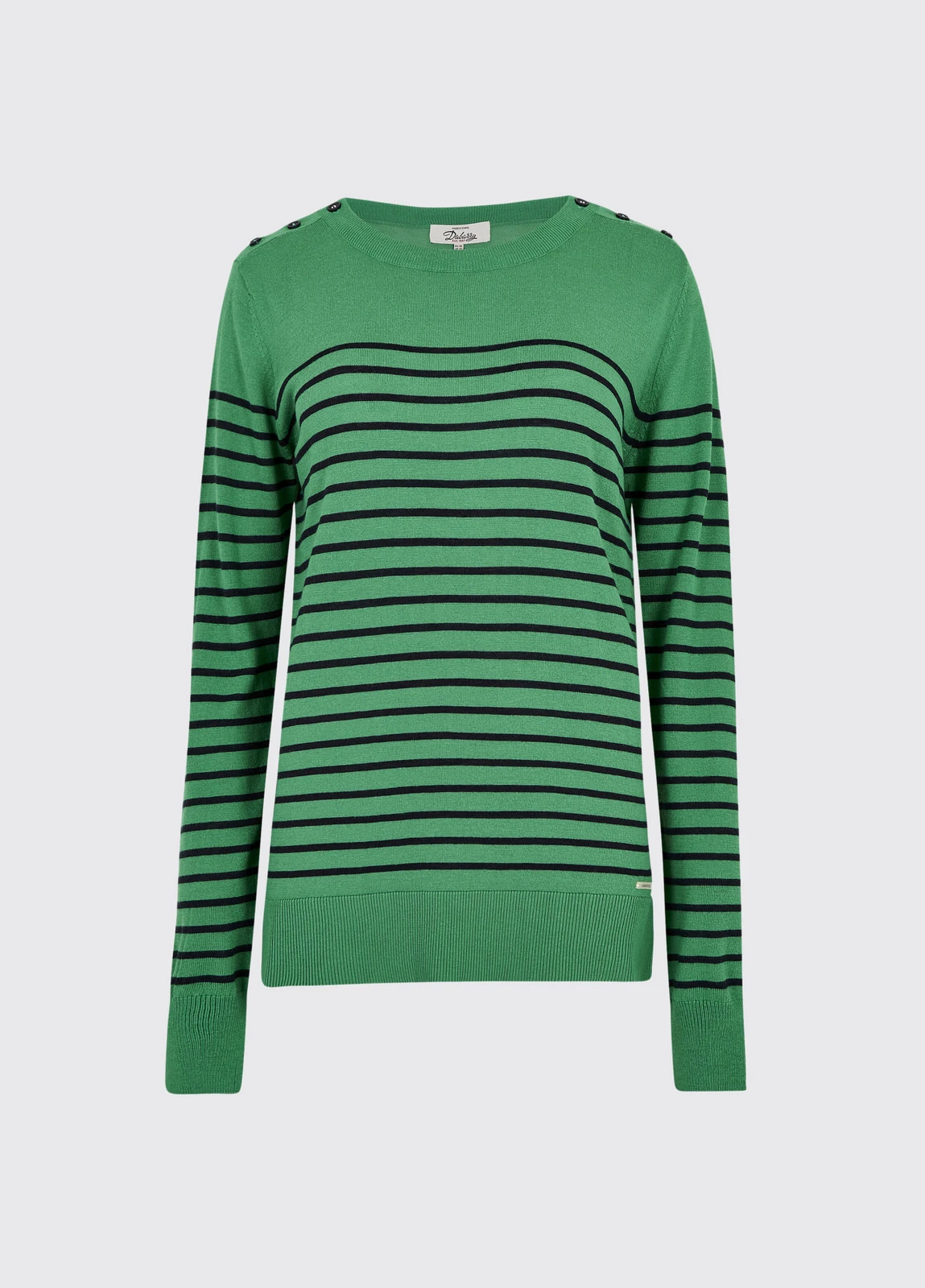 Dubarry Portlaw Lightweight Sweater - Kelly Green 4 Dubarry Portlaw Lightweight Sweater - Kelly Green - Image 2