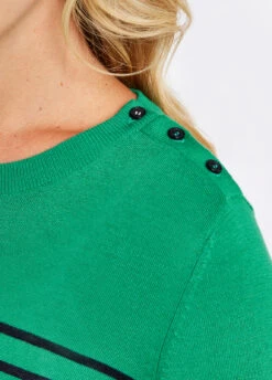Dubarry Portlaw Lightweight Sweater - Kelly Green 9 Dubarry Portlaw Lightweight Sweater - Kelly Green -Dubarry Sales 424233 4
