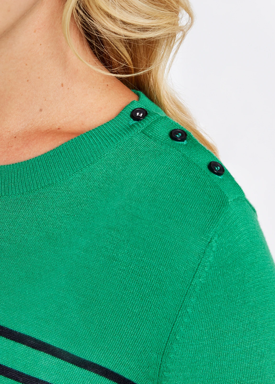Dubarry Portlaw Lightweight Sweater - Kelly Green 6 Dubarry Portlaw Lightweight Sweater - Kelly Green - Image 4
