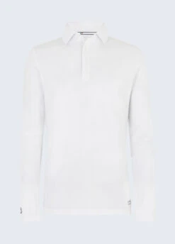 Dubarry Freshford Long-sleeved Polo - White -Dubarry Sales 425500 1be9grmZa2xVCK