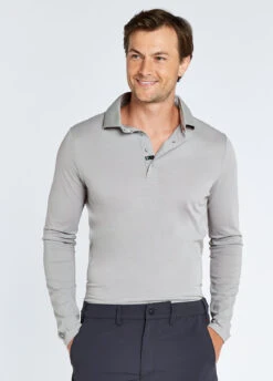 Dubarry Freshford Long-sleeved Polo - Platinum