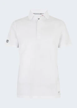 Dubarry Sorrento Short-sleeved Polo - White -Dubarry Sales 425600 16xS3ze9WX1SI4