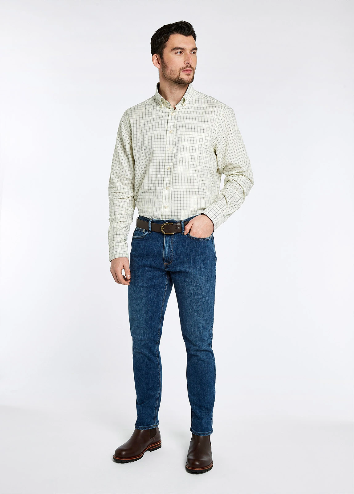 Dubarry Hollymount Check Shirt - Verdigris 4 Dubarry Hollymount Check Shirt - Verdigris - Image 2