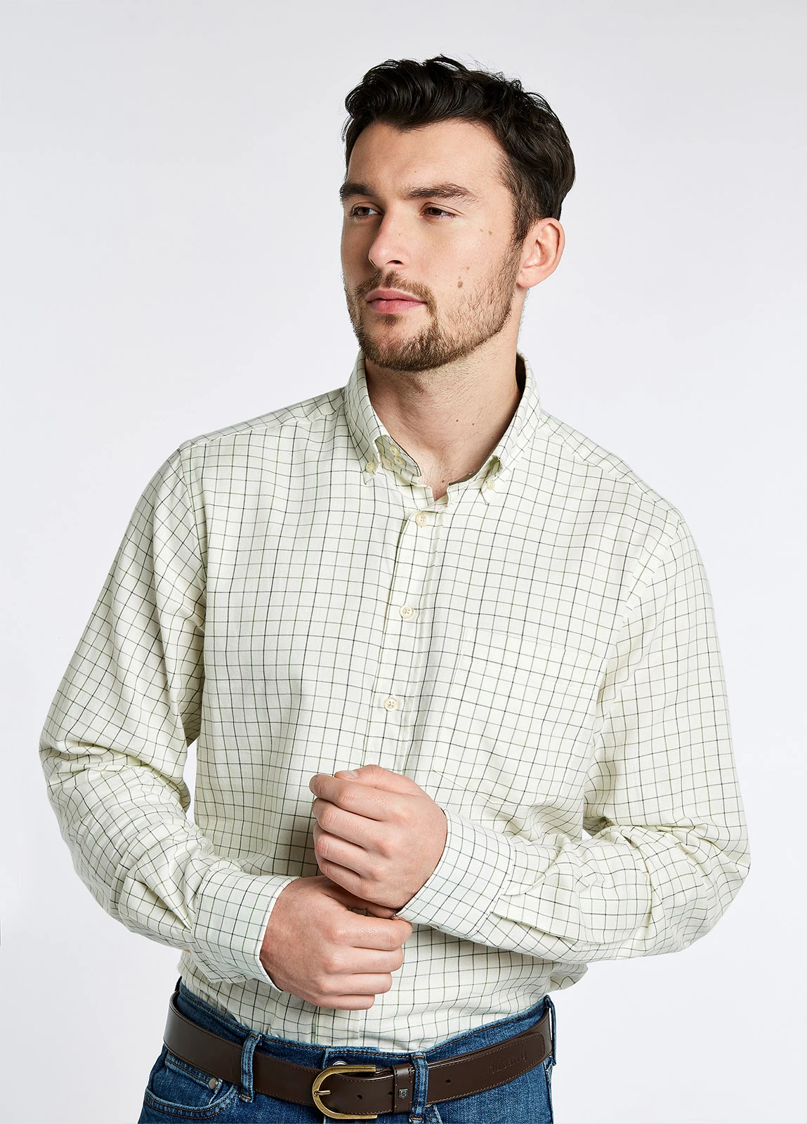 Dubarry Hollymount Check Shirt - Verdigris 3 Dubarry Hollymount Check Shirt - Verdigris