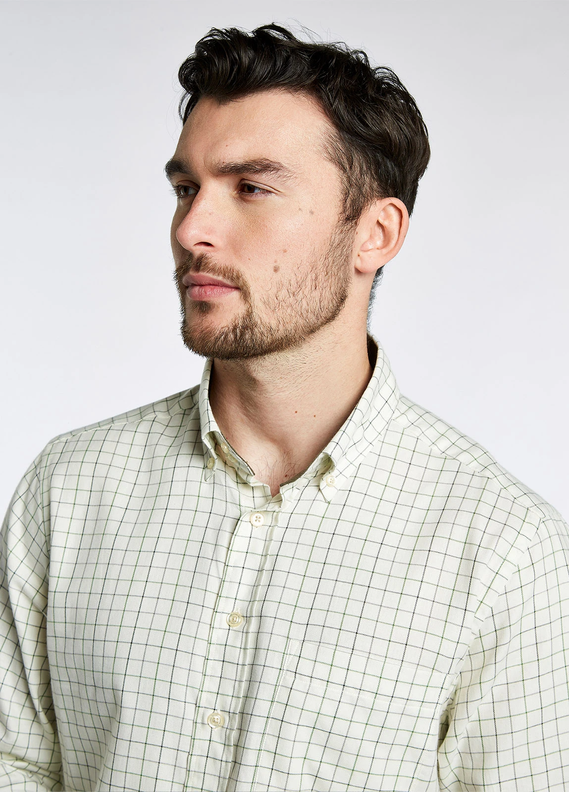 Dubarry Hollymount Check Shirt - Verdigris 5 Dubarry Hollymount Check Shirt - Verdigris - Image 3