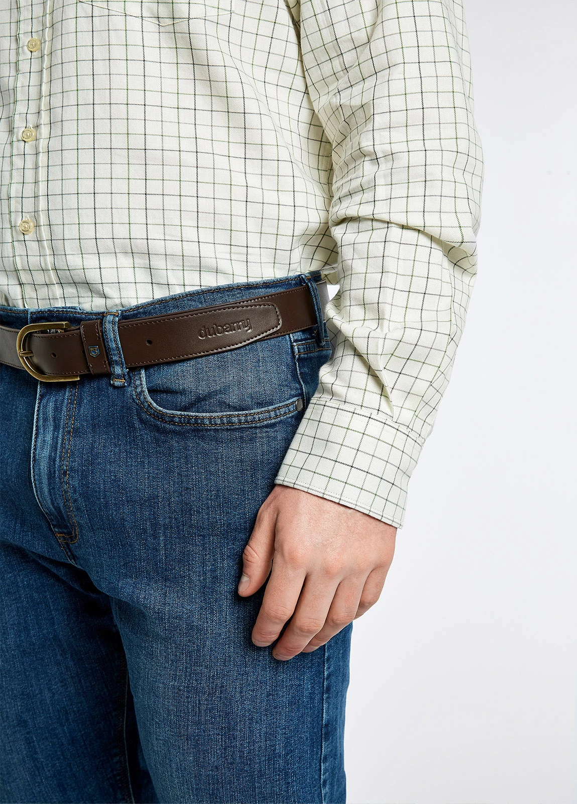 Dubarry Hollymount Check Shirt - Verdigris 6 Dubarry Hollymount Check Shirt - Verdigris - Image 4