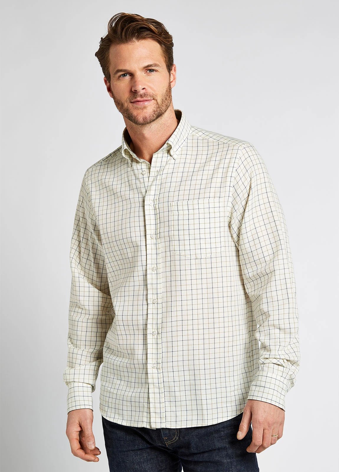 Dubarry Hollymount Check Shirt - Cream 3 Dubarry Hollymount Check Shirt - Cream