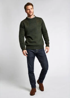 Dubarry Clarinbridge Crew Neck Sweater - Olive -Dubarry Sales 426709 3