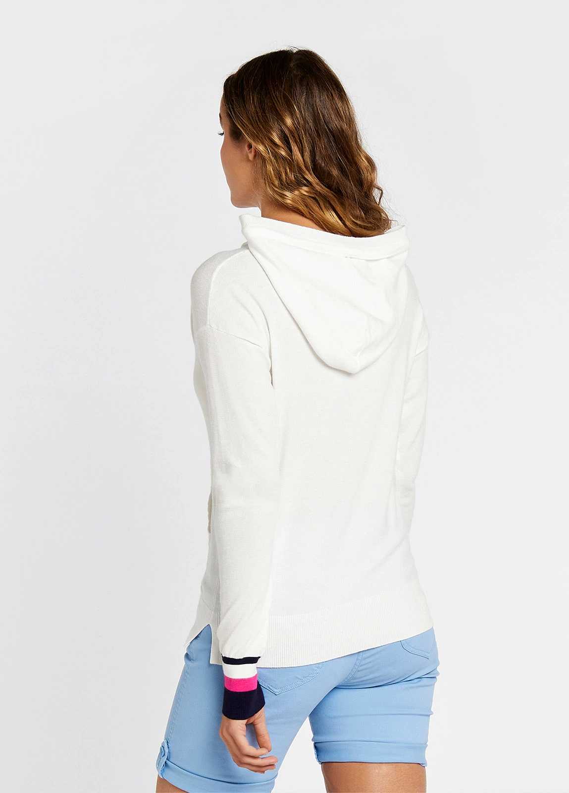 Dubarry Burncourt Pullover Hoodie - White 5 Dubarry Burncourt Pullover Hoodie - White - Image 3