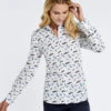 Dubarry Cherryblossom Printed Shirt - White -Dubarry Sales 428100 3