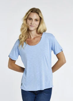 Dubarry Cloyne Short Sleeved Top - Light Sky
