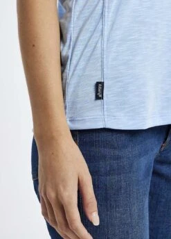 Dubarry Cloyne Short Sleeved Top - Light Sky -Dubarry Sales 428608 3