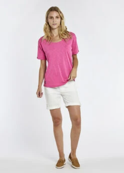 Dubarry Cloyne Short Sleeved Top - Cerise -Dubarry Sales 428627 2