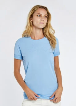Dubarry Trim Active T-shirt - Light Sky
