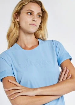 Dubarry Trim Active T-shirt - Light Sky -Dubarry Sales 428708 4