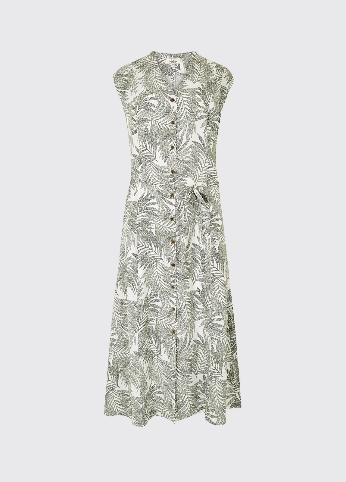 Dubarry Wildfire Sleeveless Printed Dress - Pesto 6 Dubarry Wildfire Sleeveless Printed Dress - Pesto - Image 4