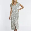 Dubarry Wildfire Sleeveless Printed Dress - Pesto
