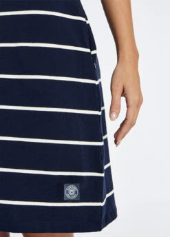 Dubarry Wilford Striped Polo Dress - Navy 8 Dubarry Wilford Striped Polo Dress - Navy -Dubarry Sales 429303 4