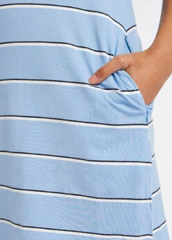 Dubarry Wilford Striped Polo Dress - Light Sky -Dubarry Sales 429308 4