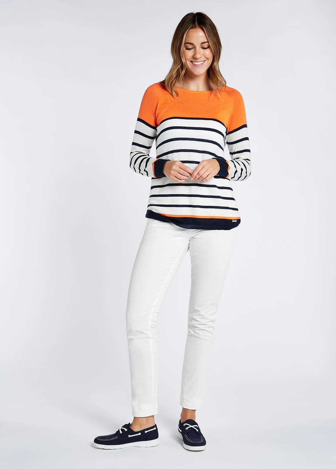 Dubarry Glenties Sweater - White 5 Dubarry Glenties Sweater - White - Image 3