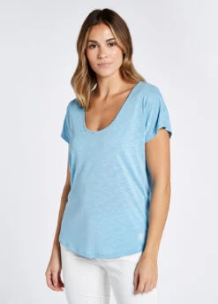 Dubarry Castlecomer Top - Cornflower