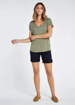 Dubarry Castlecomer Top - Pesto -Dubarry Sales 430533 2