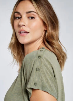 Dubarry Castlecomer Top - Pesto -Dubarry Sales 430533 4