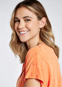 Dubarry Castlecomer Top - Tangerine -Dubarry Sales 430556 4