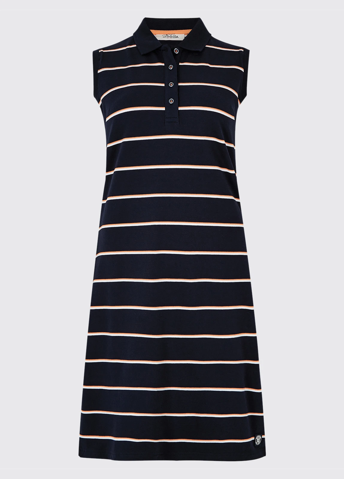 Dubarry Pebbles Polo Dress - Navy 4 Dubarry Pebbles Polo Dress - Navy - Image 2
