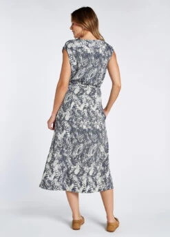 Dubarry Wildwood Printed Dress - Navy Multi -Dubarry Sales 431483 3