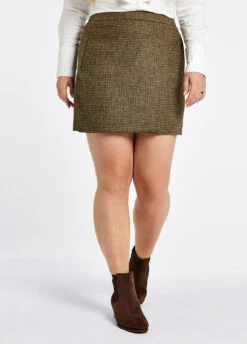 Dubarry Buckthorn Tweed Skirt - Heath
