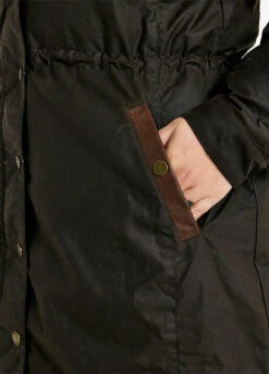 Dubarry Redington Wax Coat - Verdigris -Dubarry Sales 433739 6