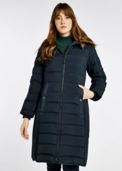 Dubarry Meyers Long Length Coat - Navy