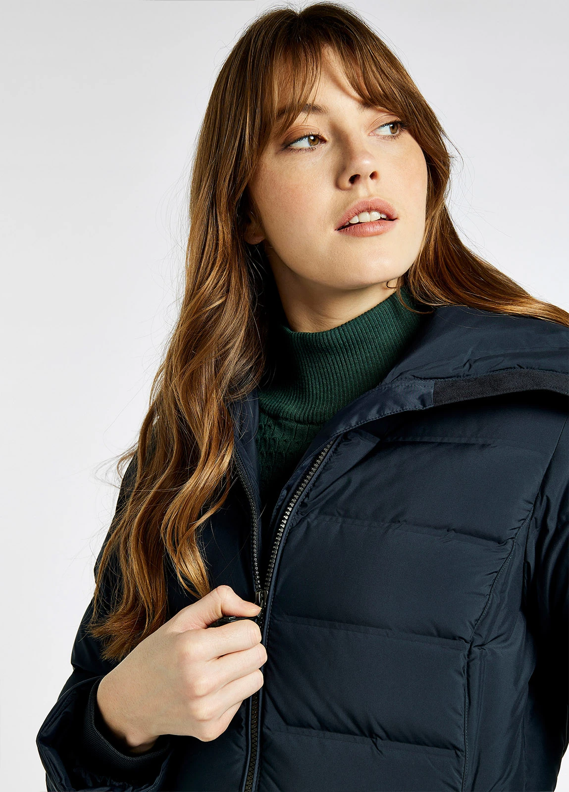 Dubarry Meyers Long Length Coat - Navy 6 Dubarry Meyers Long Length Coat - Navy - Image 4