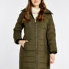 Dubarry Meyers Long Length Coat - Olive -Dubarry Sales 433909 3