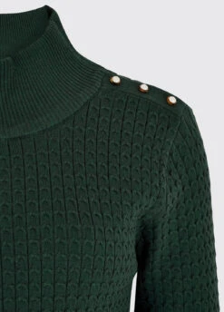 Dubarry Monkstown Cable Stitch Sweater - Verdigris -Dubarry Sales 434339 2