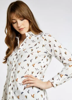 Dubarry Jasmine Printed Shirt - Cream -Dubarry Sales 434942 4