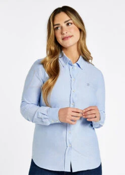Dubarry Mimosa Cotton Shirt - Pale Blue