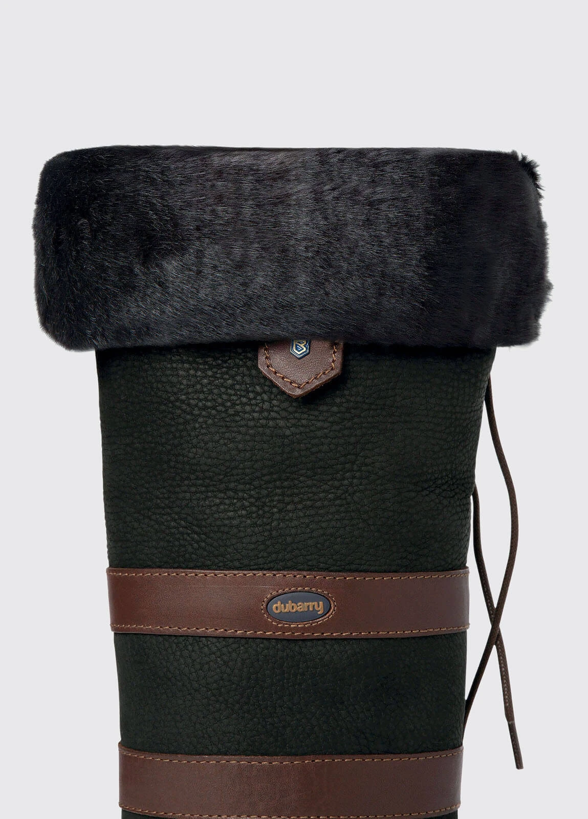 Dubarry Faux Fur Boot Liners - Black 3 Dubarry Faux Fur Boot Liners - Black