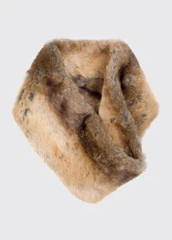 Dubarry Greystones Faux Fur Snood - Chinchilla
