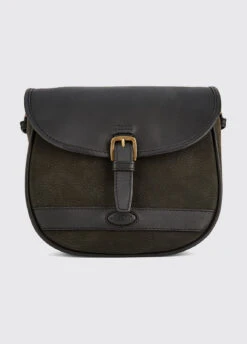 Dubarry Clara Leather Saddle Bag - Black -Dubarry Sales 941701 1ABiWFMFThE86E