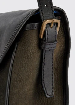 Dubarry Clara Leather Saddle Bag - Black -Dubarry Sales 941701 3