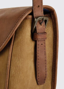 Dubarry Clara Leather Saddle Bag - Brown -Dubarry Sales 941702 3