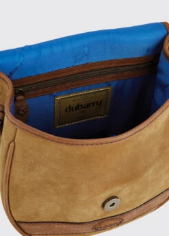 Dubarry Clara Leather Saddle Bag - Brown -Dubarry Sales 941702 4