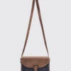Dubarry Clara Leather Saddle Bag - Navy/Brown -Dubarry Sales 941732 01