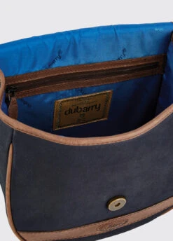 Dubarry Clara Leather Saddle Bag - Navy/Brown -Dubarry Sales 941732 4